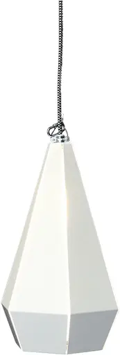 McFly luminaire - 9" D x 16" H - Blanc