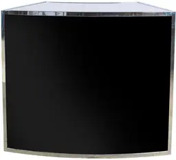 Manhattan bar 4' 1/8 rond - Noir