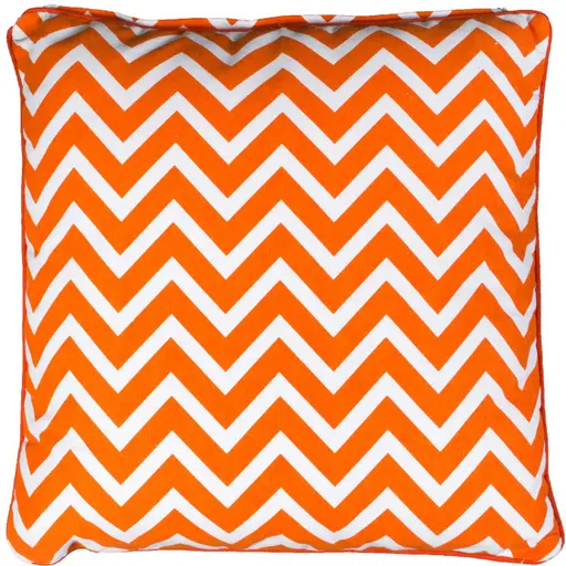 Chevron cushion - Orange