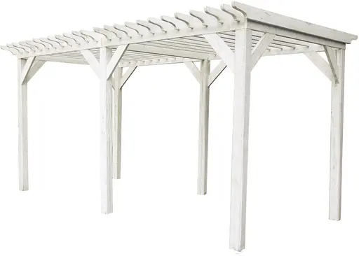Cancun Pergola - 16' L - Bois blanc