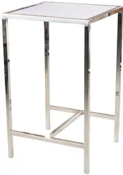 Tonic - Cocktail table - Stainless & White