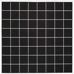 Carreau tapis - 6'7" L x  6'7" l - Noir & Blanc