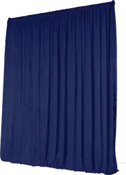 Rideau velours - 15' L x 14' H - 15oz IFR - Bleu marine