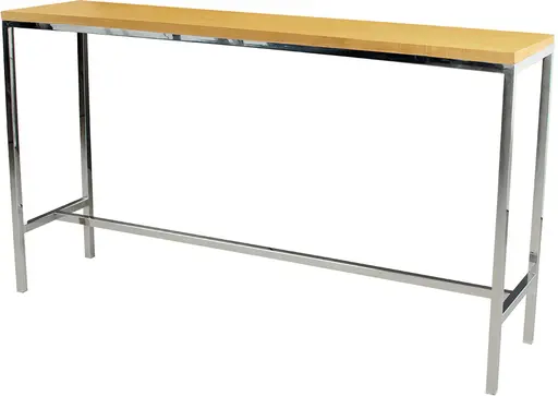 Tonic - Console table - Stainless & Scandinave wood