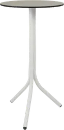 Bloom - Table cocktail round - 24'' Dia x 40" H - White & Sand