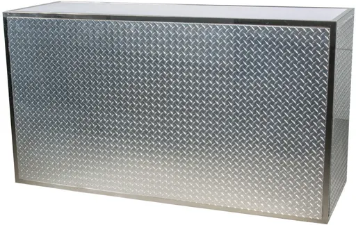 Manhattan bar / Service counter 6' - Checker plate