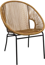 Acapulco round chair - Beige