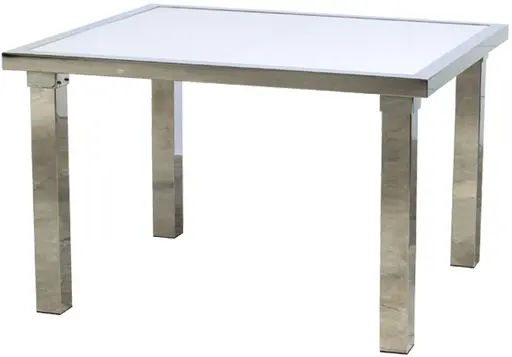 Florence dinner table - 4' L x 42" W x 30'' H - White