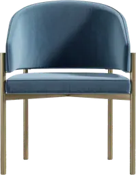 James armchair - Capri blue