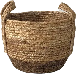 Dunes - Cover pot - 9.5'' Dia x 7'' H - Rattan