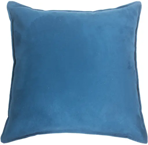 Suede cushion - Dark blue