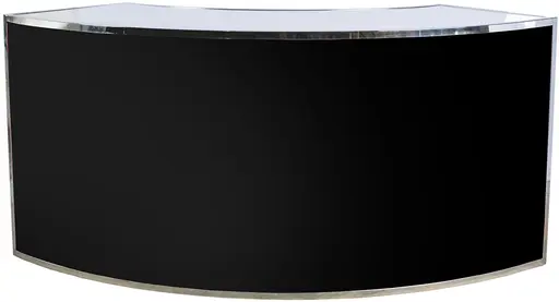 Manhattan bar 8' 1/4 round - Black