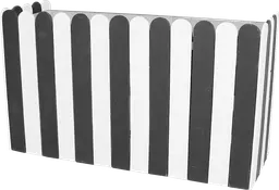 Bazzar bar 6' - Charcoal et Blanc
