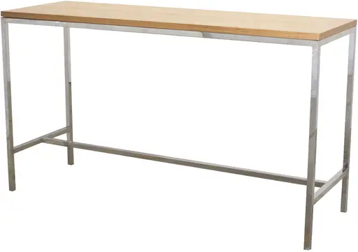 Tonic - Table commune - Fermé - Stainless & Bois naturel