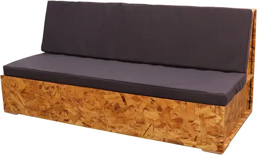 Noreply banquette - Charcoal