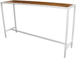 Tonic - Console table - White & Brown wood