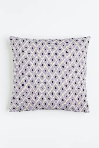 Cushion patterned design - Lilac