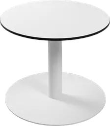 Sydney - Table à café rond - 24'' D x 16" H - Blanc