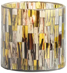 Willa - Cover pot - 6’’ Dia x 6’’ H - Yellow