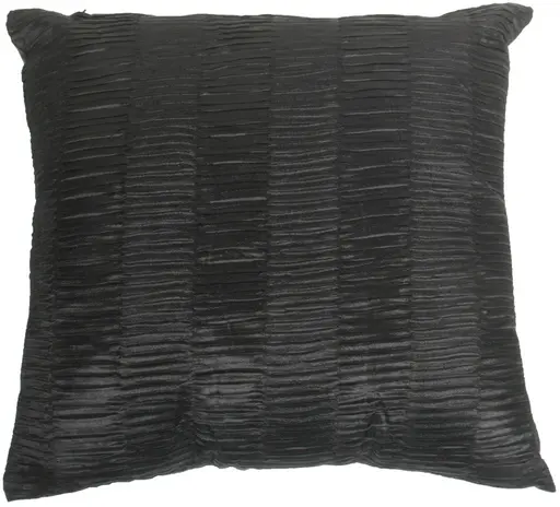 Textured cushion - Black