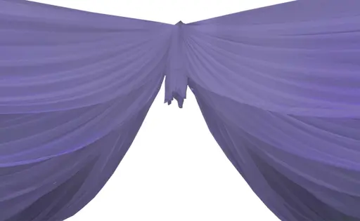 Voile drape 50' L - Lavender