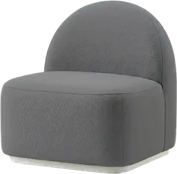 Luna - Sofa droit - Gris ardoise