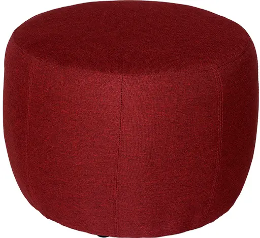 Paloma pouf - Grand - Rouge vin