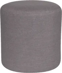 Potirond pouf - Gris
