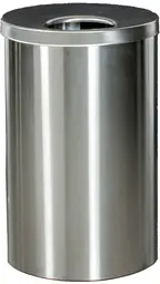 Stainless trash can
