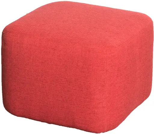 Malibu - Square pouf - Red