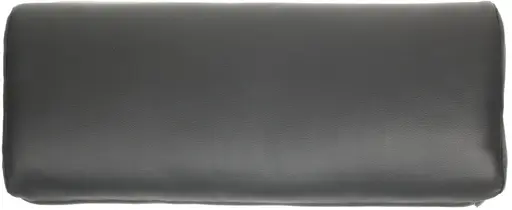Coussin cylindrique cuir - Noir