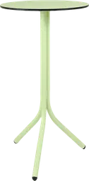 Bloom - Table cocktail rond - 24'' D x 40" H - Vert melon