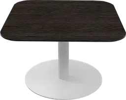 Sydney - Table à café - 31.5'' L x 31.5'' l  x 16" H - Blanc & Bois foncé