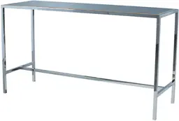 Tonic - Table commune - Fermé - Stainless & Bois gris