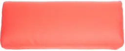 Leather cylindrical cushion - Red