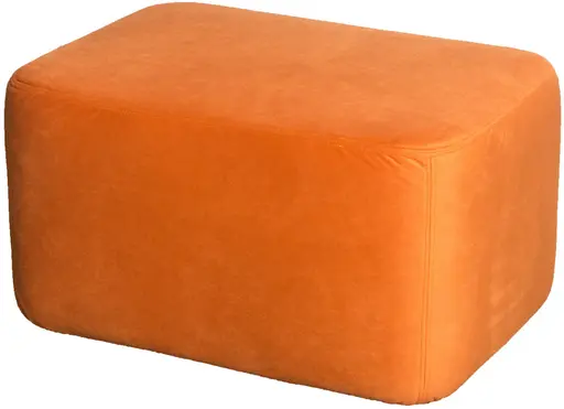 Malibu - Rectangle pouf - Orange