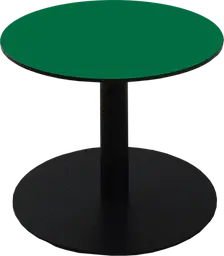Sydney - Coffee table round - 24'' Dia x 16" H - Black & Green