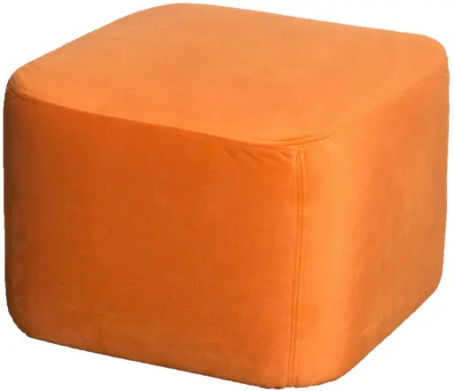 Malibu - Square pouf - Orange