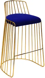 Alexandria stool - Assembly Blue