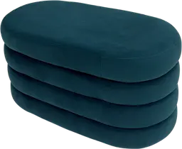 Stella pouf - Allongé - Sarcelle