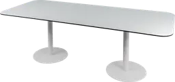 Sydney - Table à diner - 8' L x 40'' l  x 30" H - Blanc