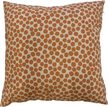 Cushion mini dot design - 20'' x 20'' - Orange