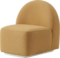 Luna - Sofa trapèze - Jaune miel