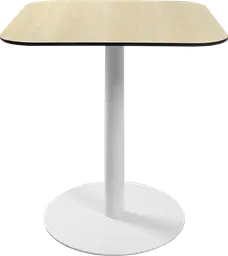 Sydney - Table bistro - 31.5'' L x 31.5'' l  x 30" H - Blanc & Bois clair