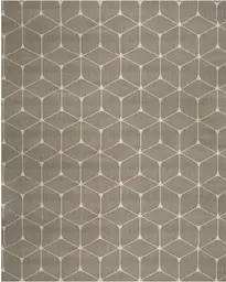 Alveole carpet - 10' L x 8' W - Grey