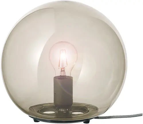 Bubble table lamp - Glass
