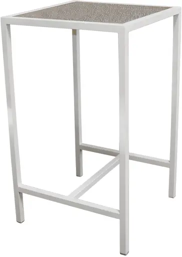 Tonic - Cocktail table - White & Silver