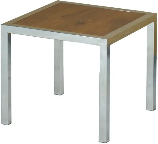 Piccolo table d'appoint - Fermé - Bois brun