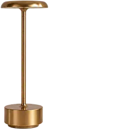 Luxora table lamp - 3.8" Dia x 5.9" H - Gold