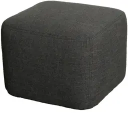 Malibu - Pouf carré - Charcoal